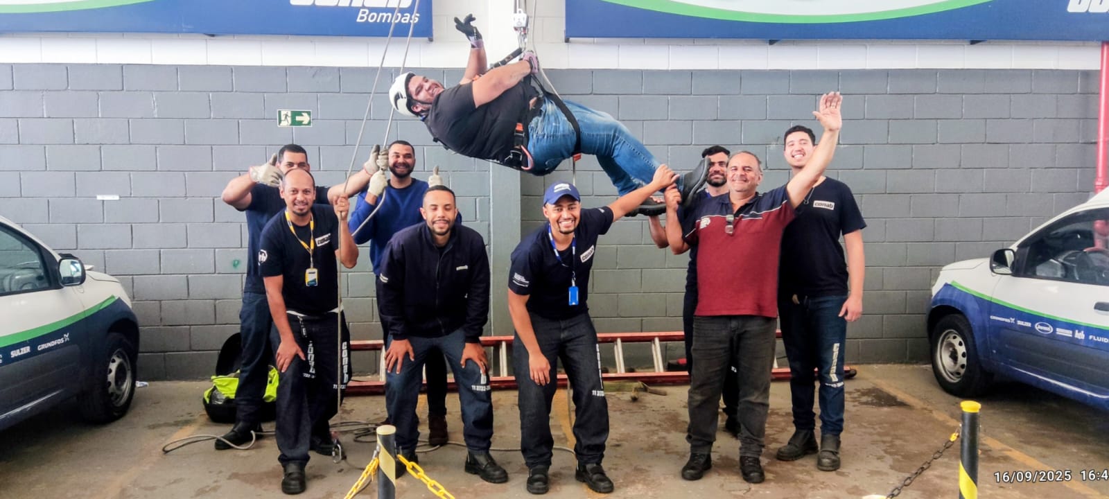 Treinamento Prático de NR-35 Trabalho em Altura